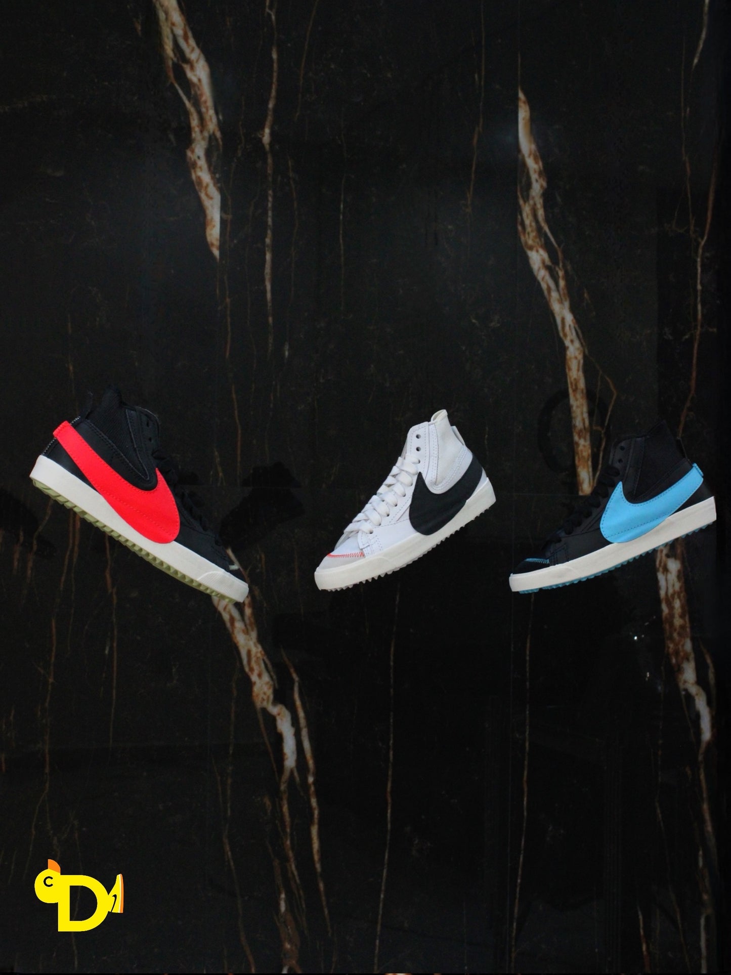 Nike Blazer Mid 77 Jumbo "Black Bright Crimson"