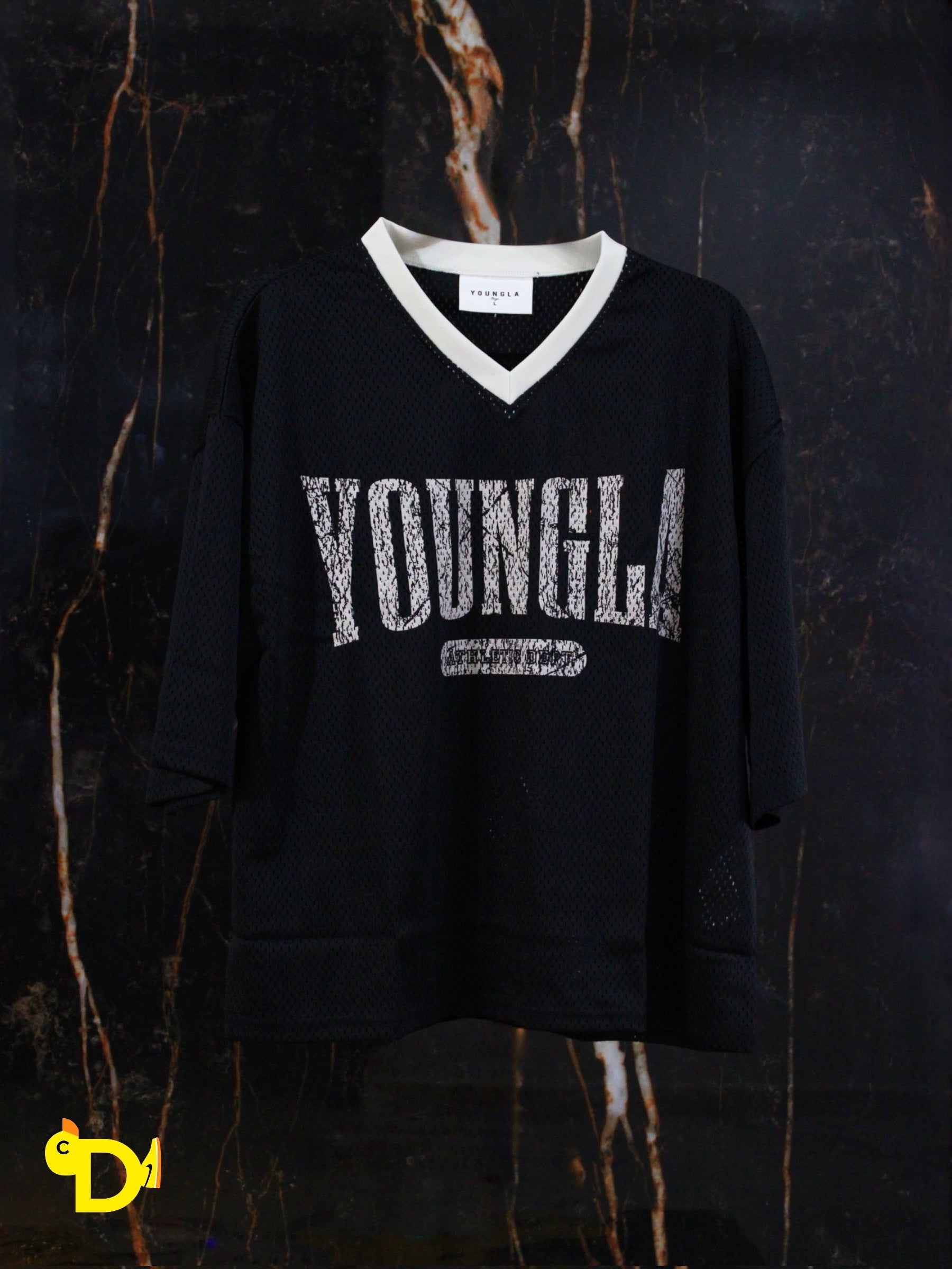 4187 - Varisity Football Cropped Jersey