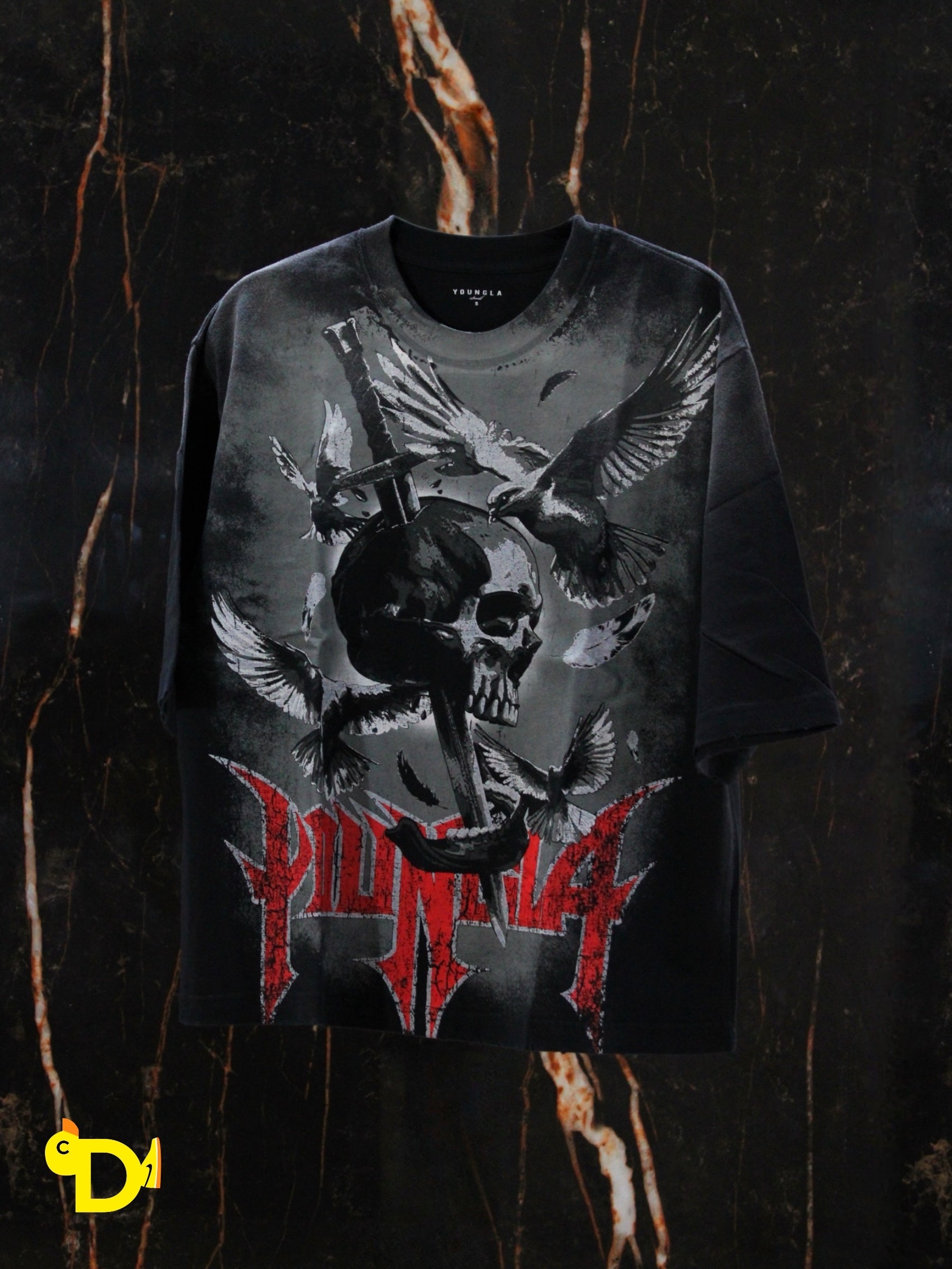 4201 - Nocturnal Tees - Skull Conquest