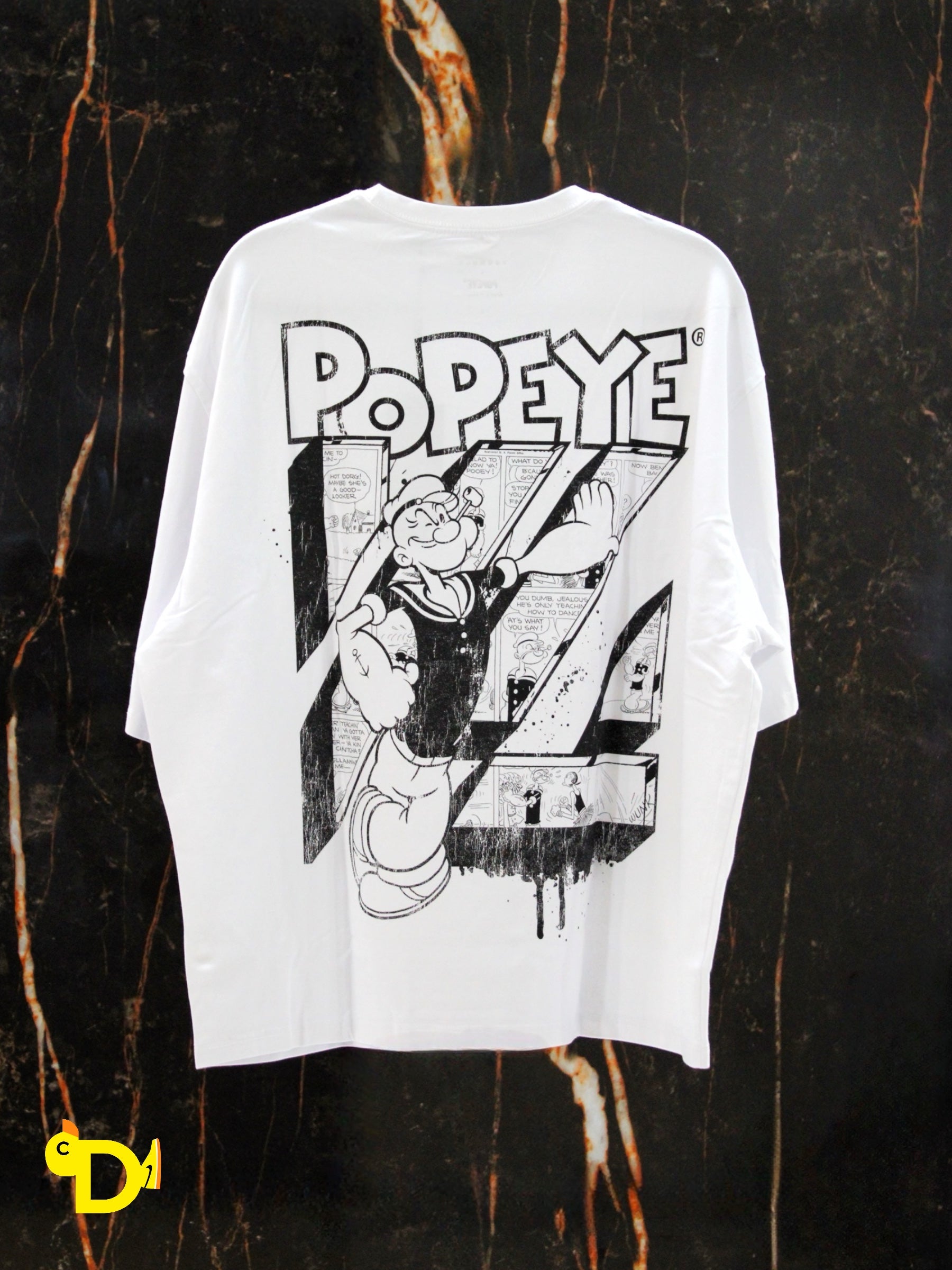 4195 - Popeye Tees (White)