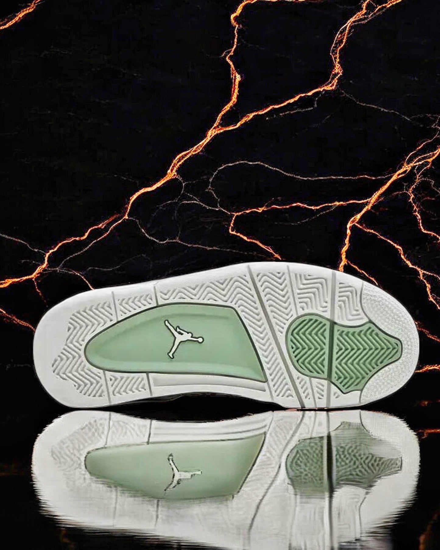 Air Jordan 4 Retro "Abundance Seafoam"