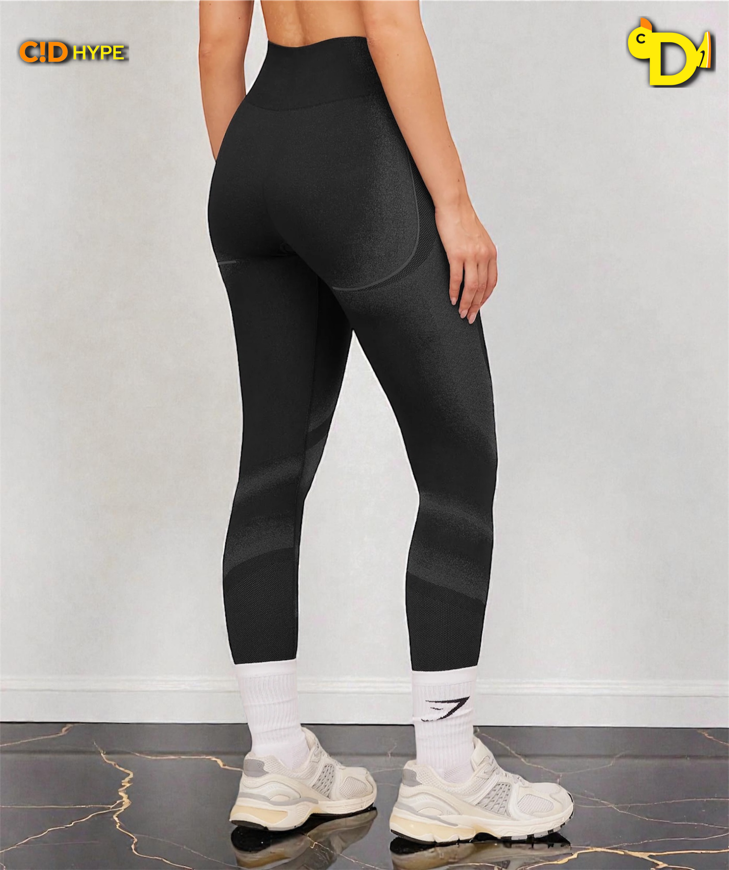 Charge Seamless Leggings “Black/Graphite Grey”