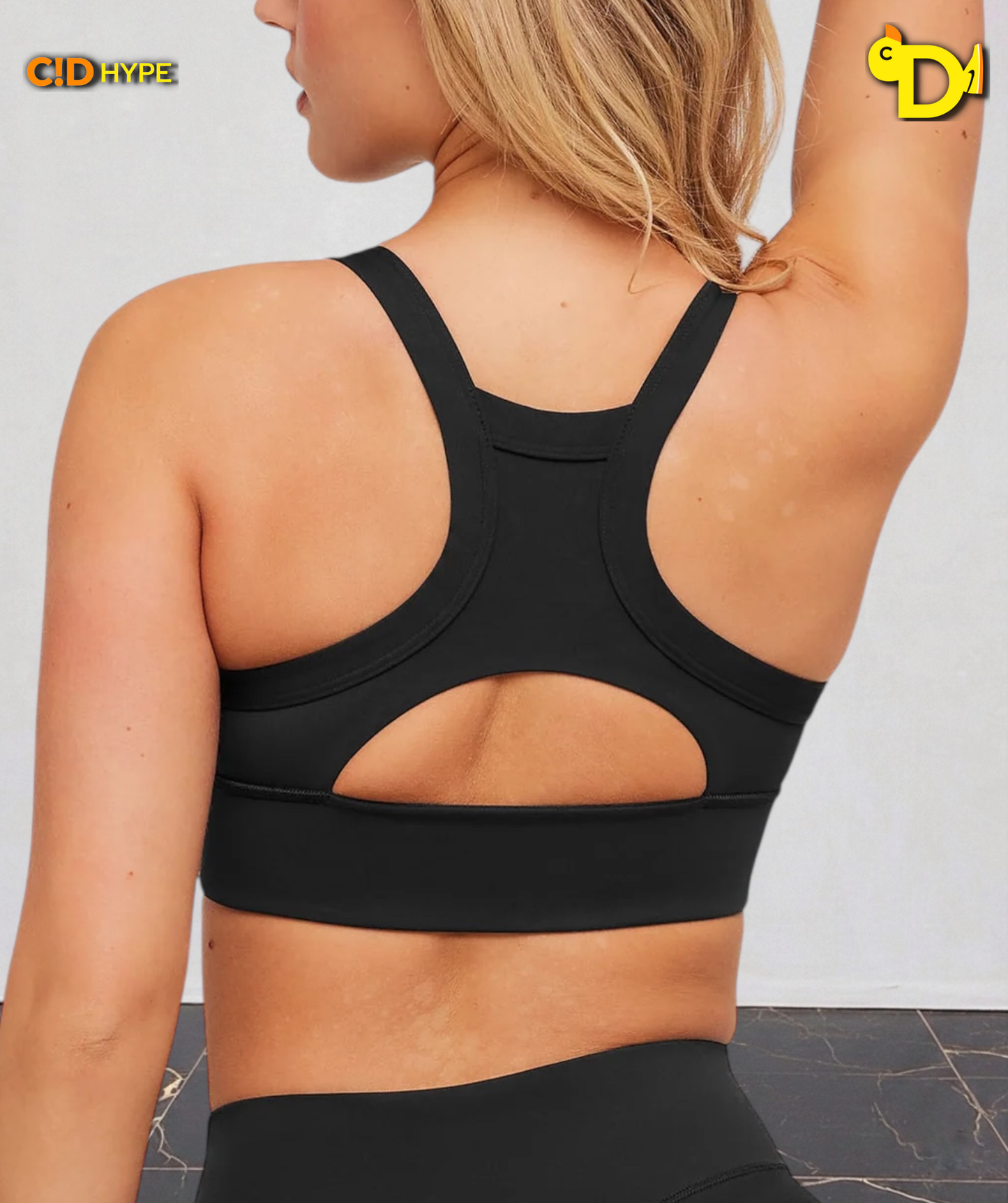 Compression Sports Bra “GS Black”
