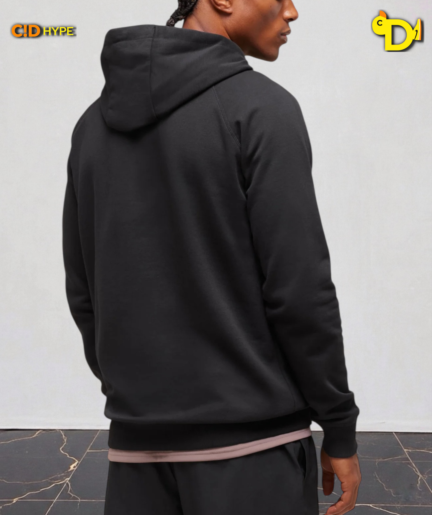 Crest Hoodie "Black"