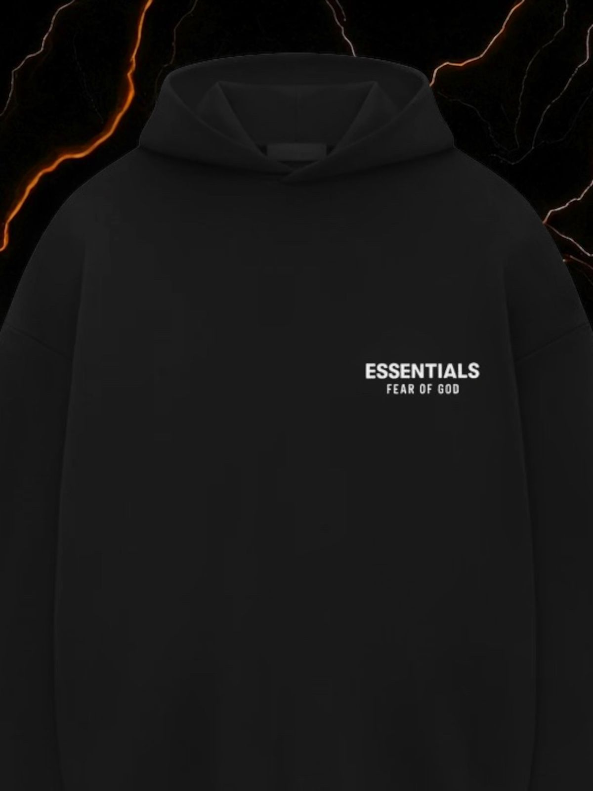 Fear Of God Essentials Fleece Hoodie "Black"