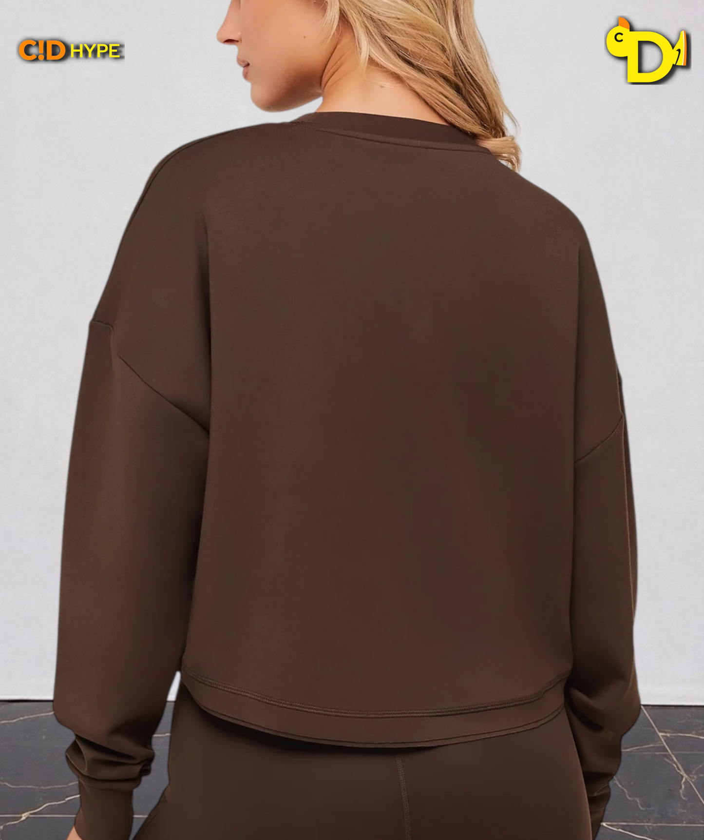 Flow Long Sleeve Top “Archive Brown”