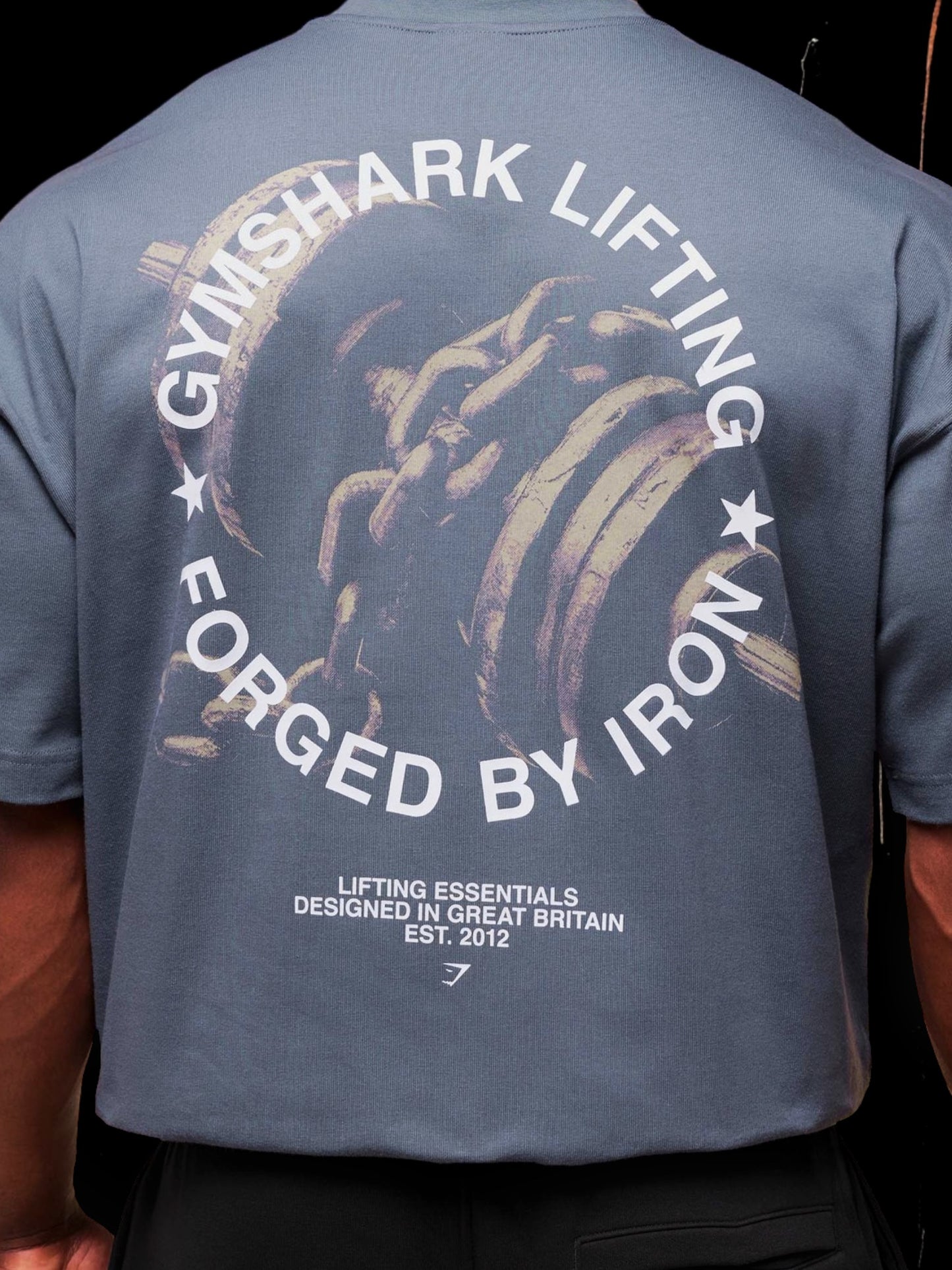 Forged By Iron T-Shirt "Iron Blue"