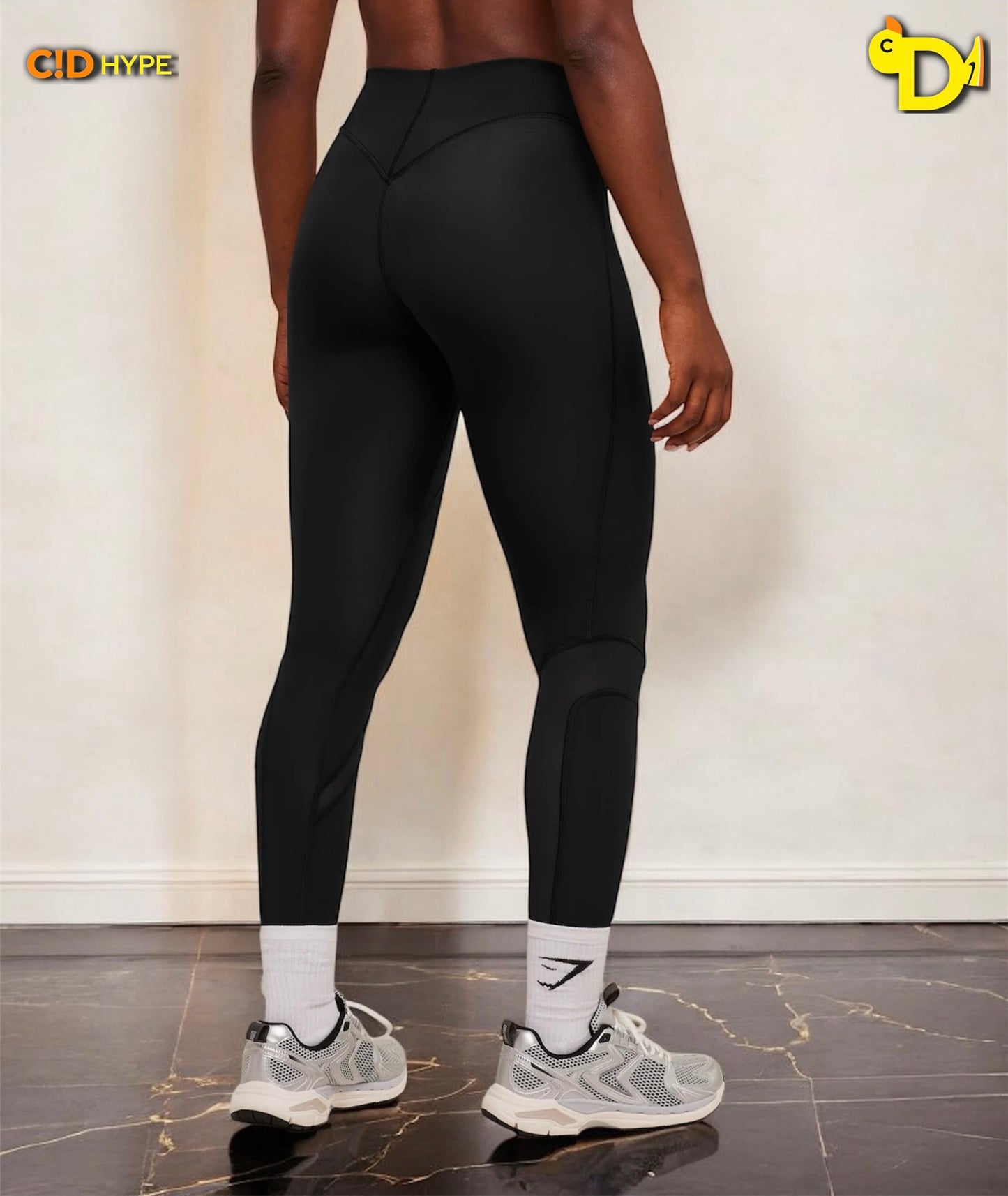 Mesh Panel Legging “GS Black”