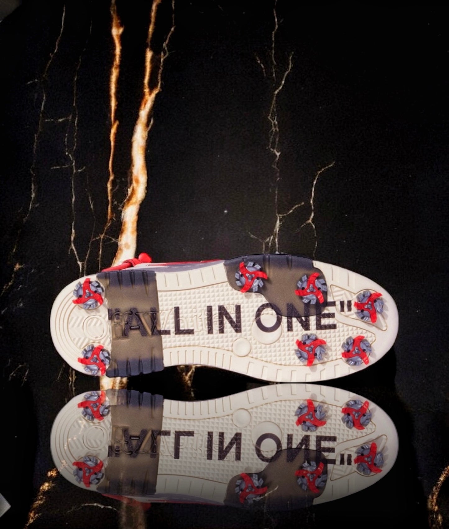 Off-White Out Of Office "Golf Paris Hilinski Red/Black"