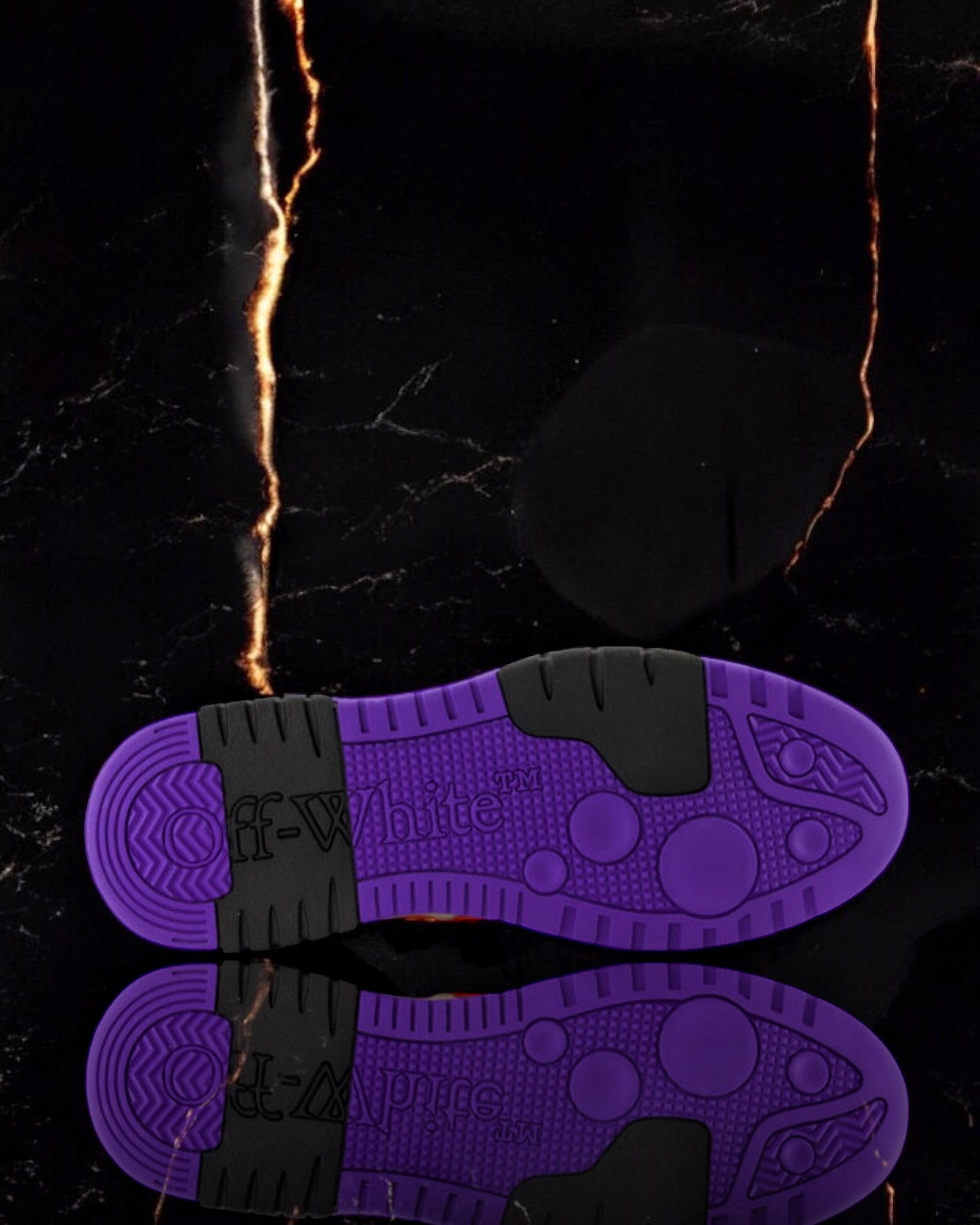 Off-White Out Of Office "Purple/Orange"