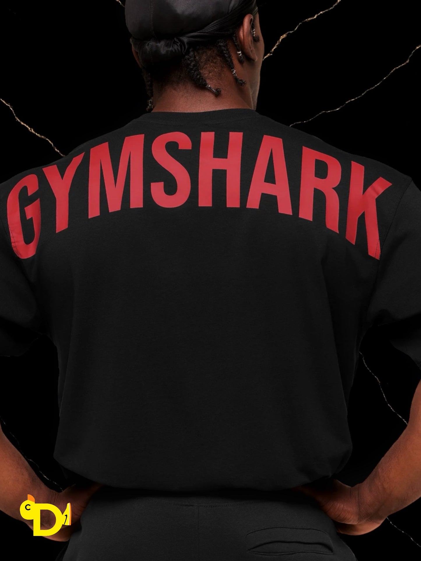 Power T-Shirt "Black/Conditioning Red"