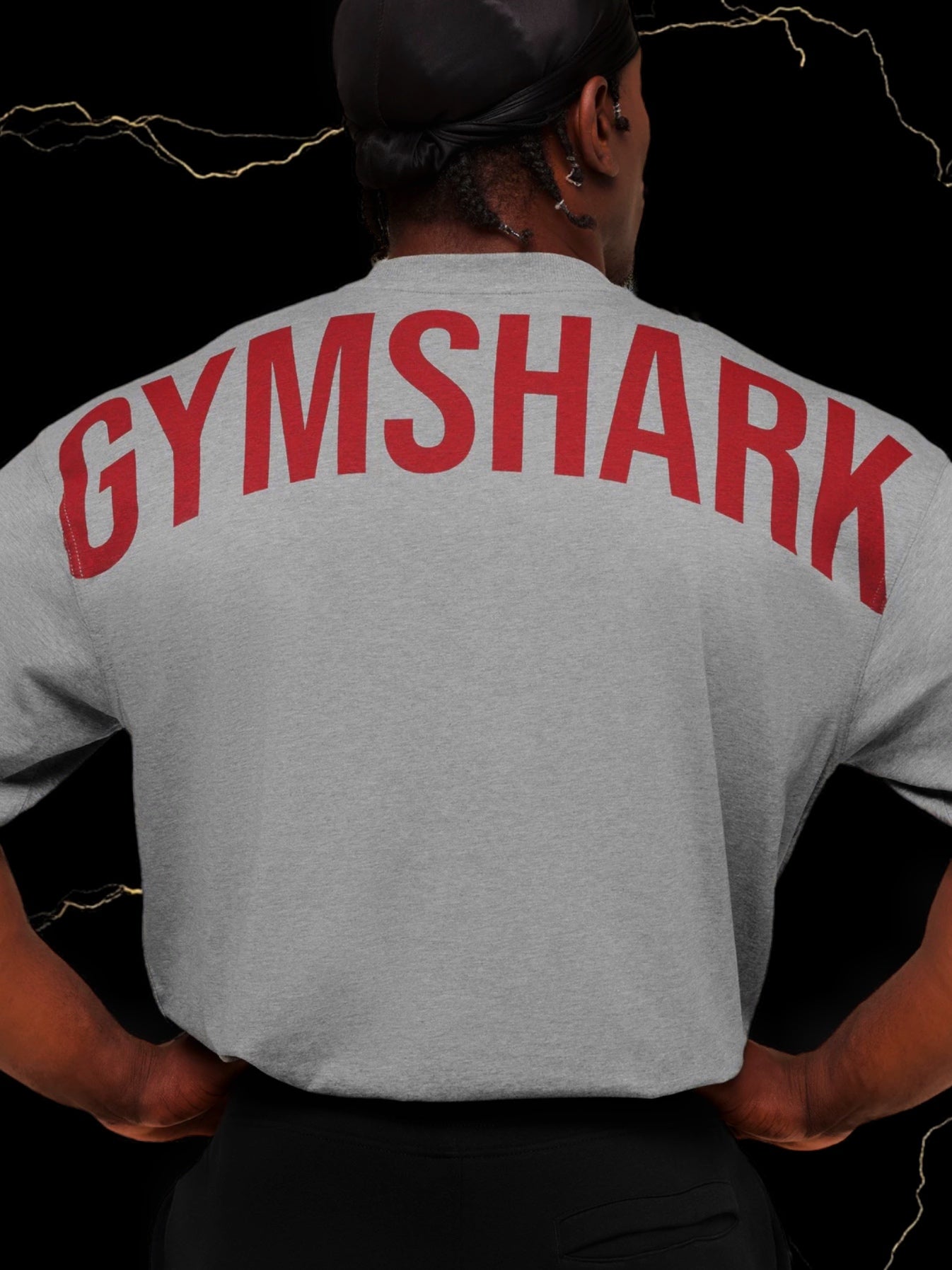 Power T-Shirt "Charcoal Core Marl/Sets Red"