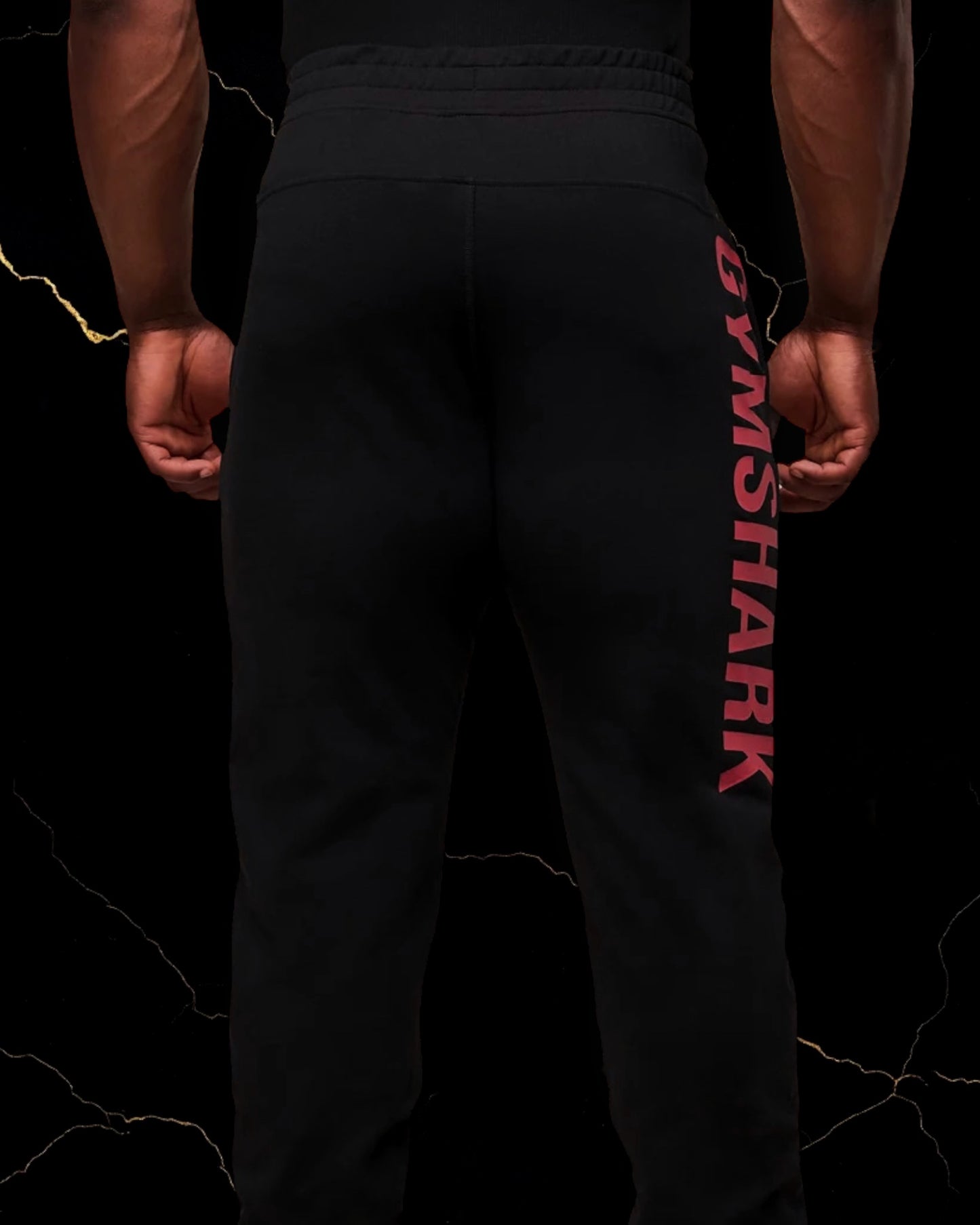 Prime Joggers "Black/Vivid Red"
