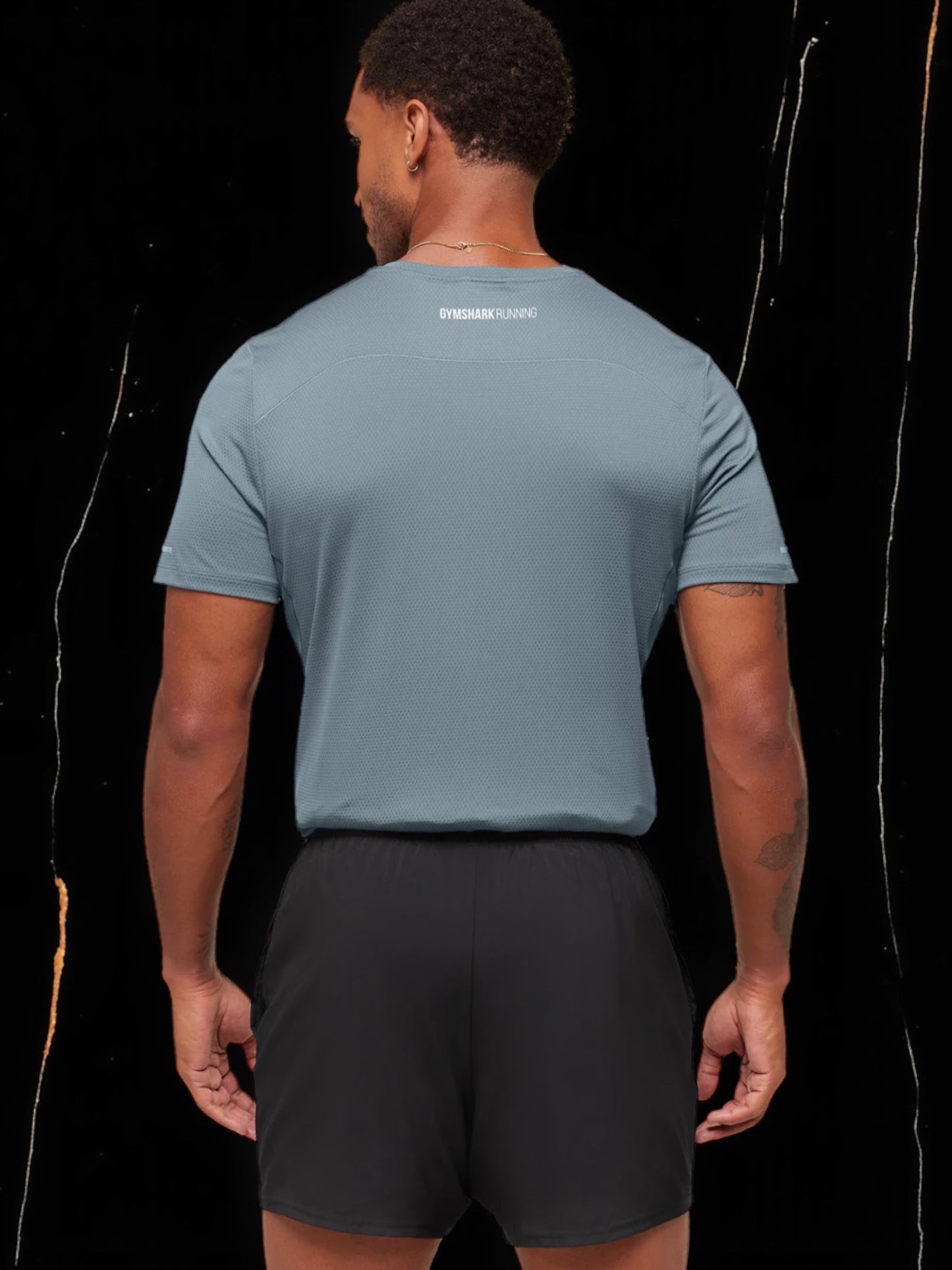 Running T-Shirt "Iron Blue"