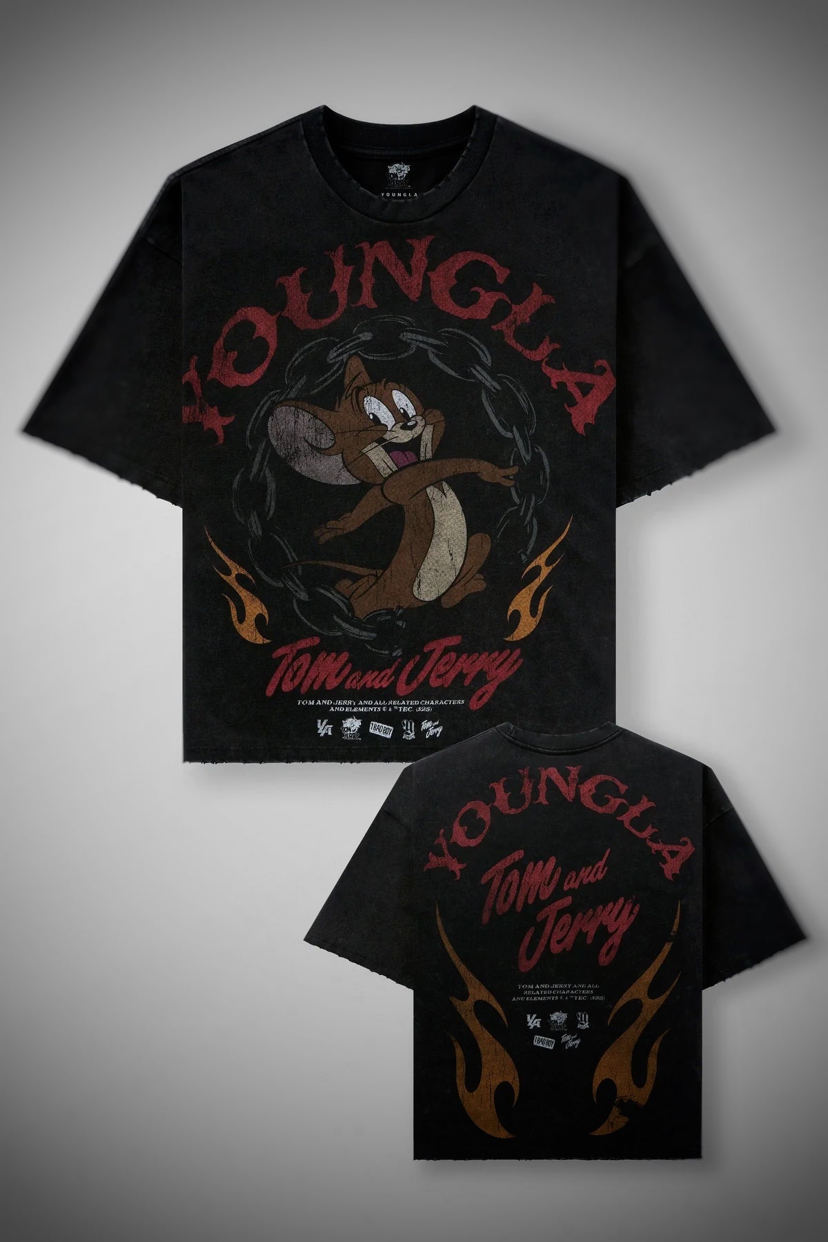 Tom & Jerry Tees-Jerry- 4082