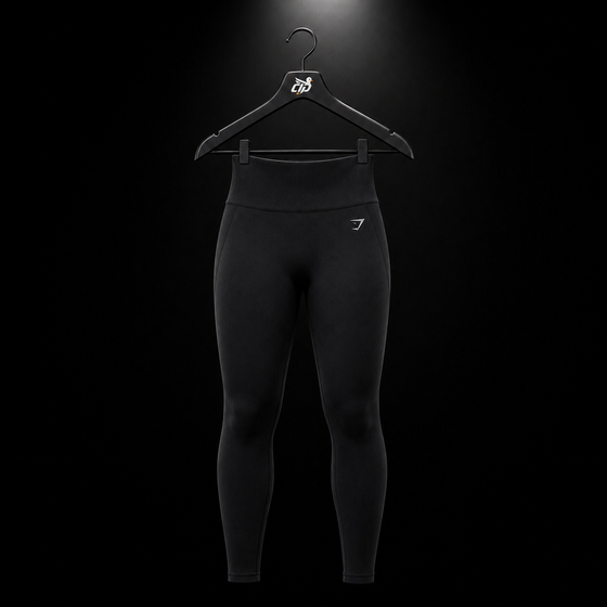 Flex High Waisted Leggings "Black"
