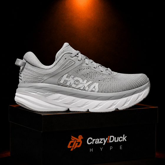Hoka Bondi 7 "White Harbor Mist"