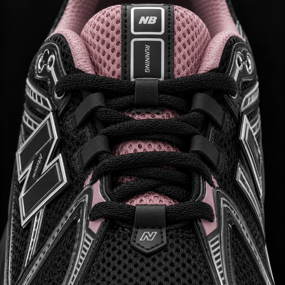New Balance 1906R Eclipse Pink Taffy, detalle de agujetas — Crazy!Duck Hype