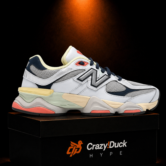 New Balance 9060 "Grey Yellow Navy"