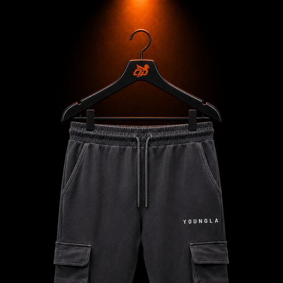 240 - Cargo Pants "Grey"