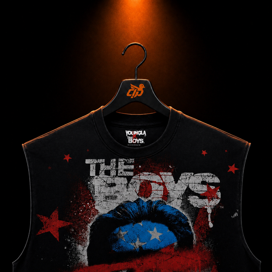 3005 - The Boys Cut-Offs - Homelander art