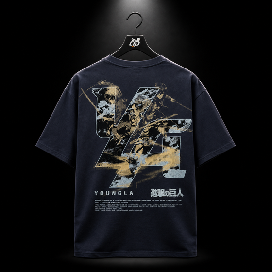 4186 - AOT Cropped Tees Defense of Trost "The Trio"
