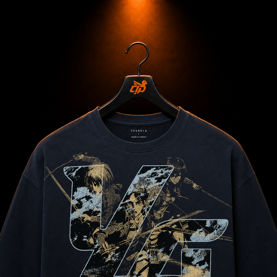 4186 - AOT Cropped Tees Defense of Trost "The Trio"