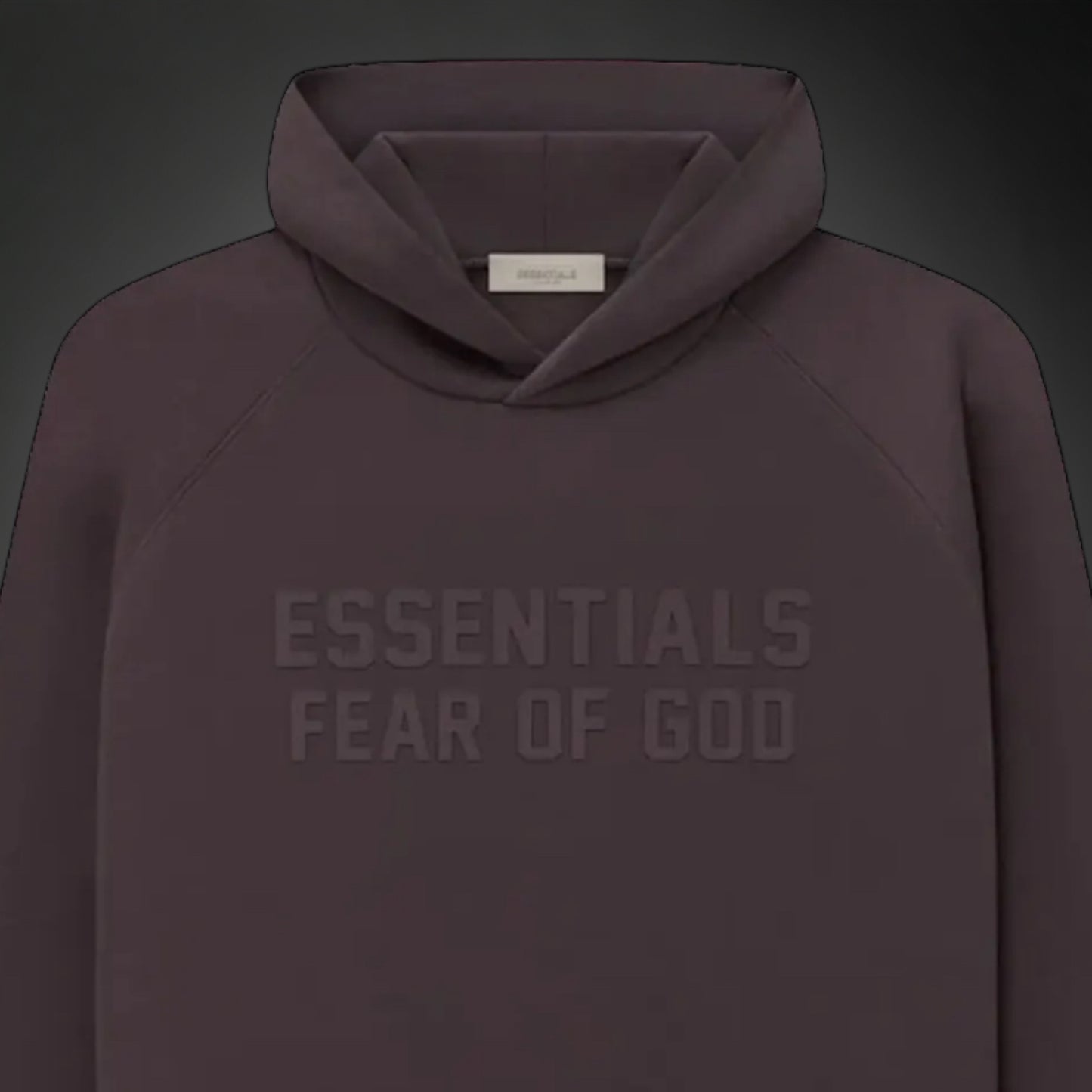 Fear Of God Essentials Hoodie "Plum"