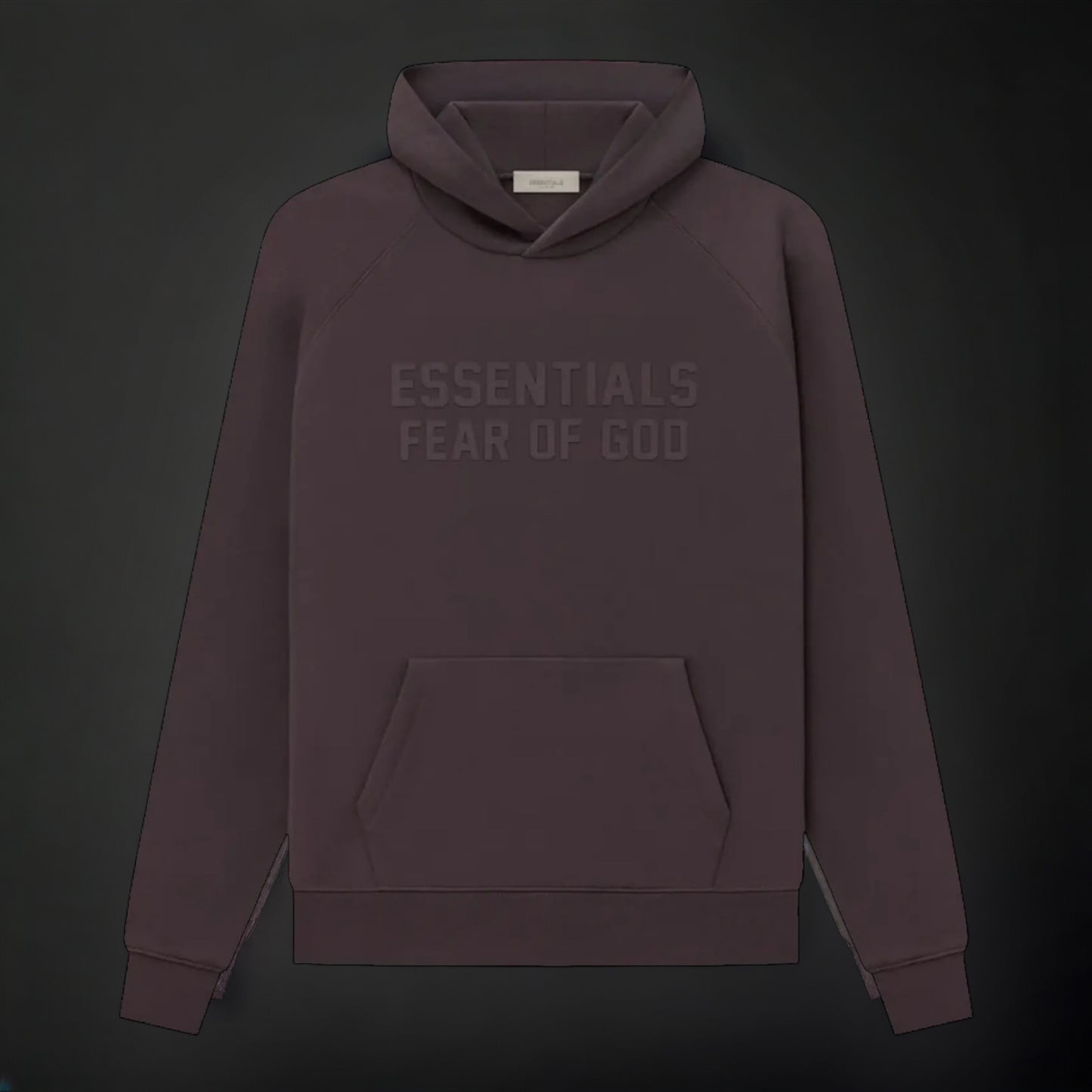 Fear Of God Essentials Hoodie "Plum"