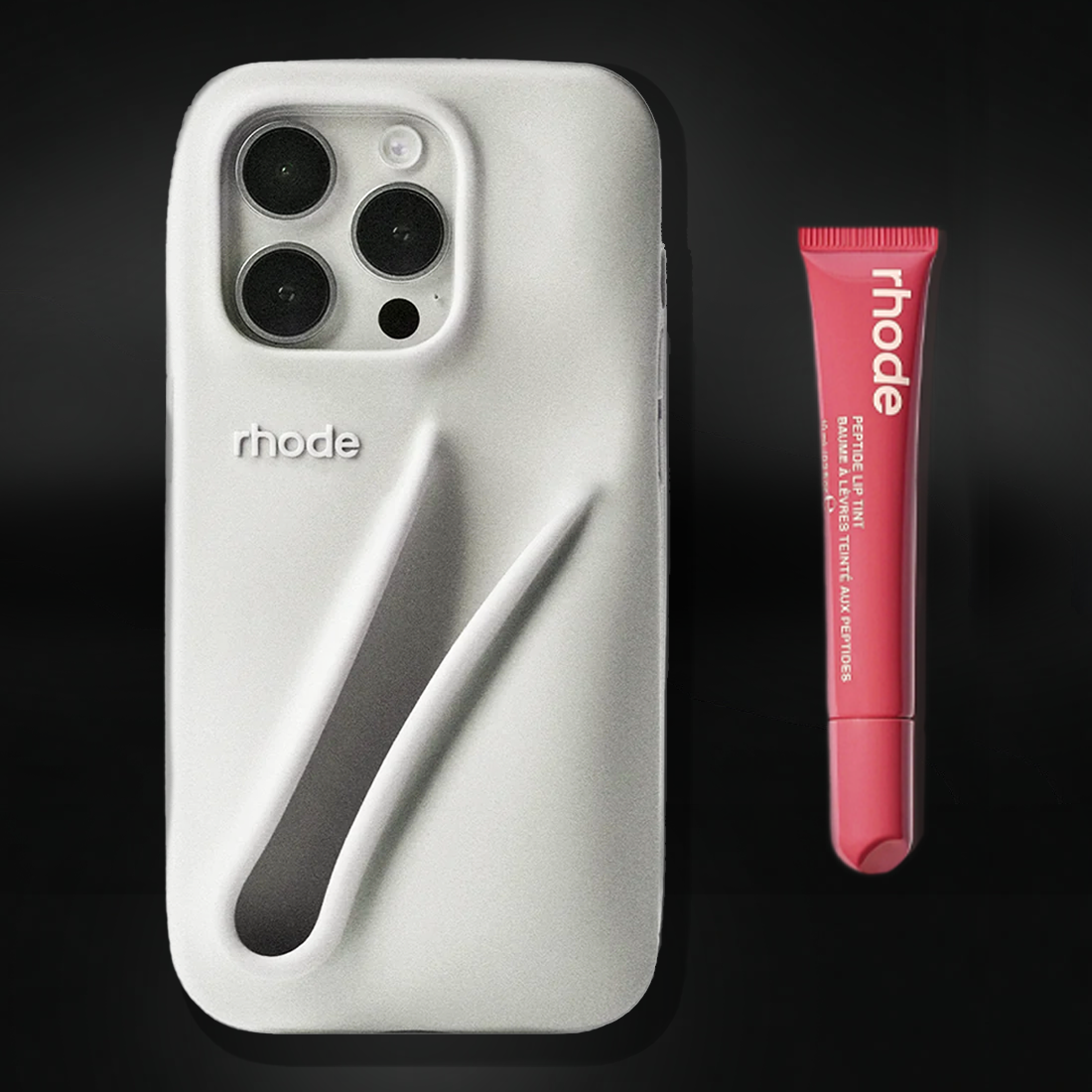 Rhode Lip Case - Greenish Grey (Iphone)