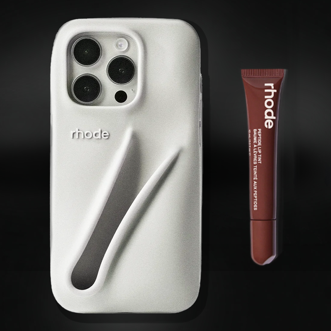 Rhode Lip Case - Greenish Grey (Iphone)