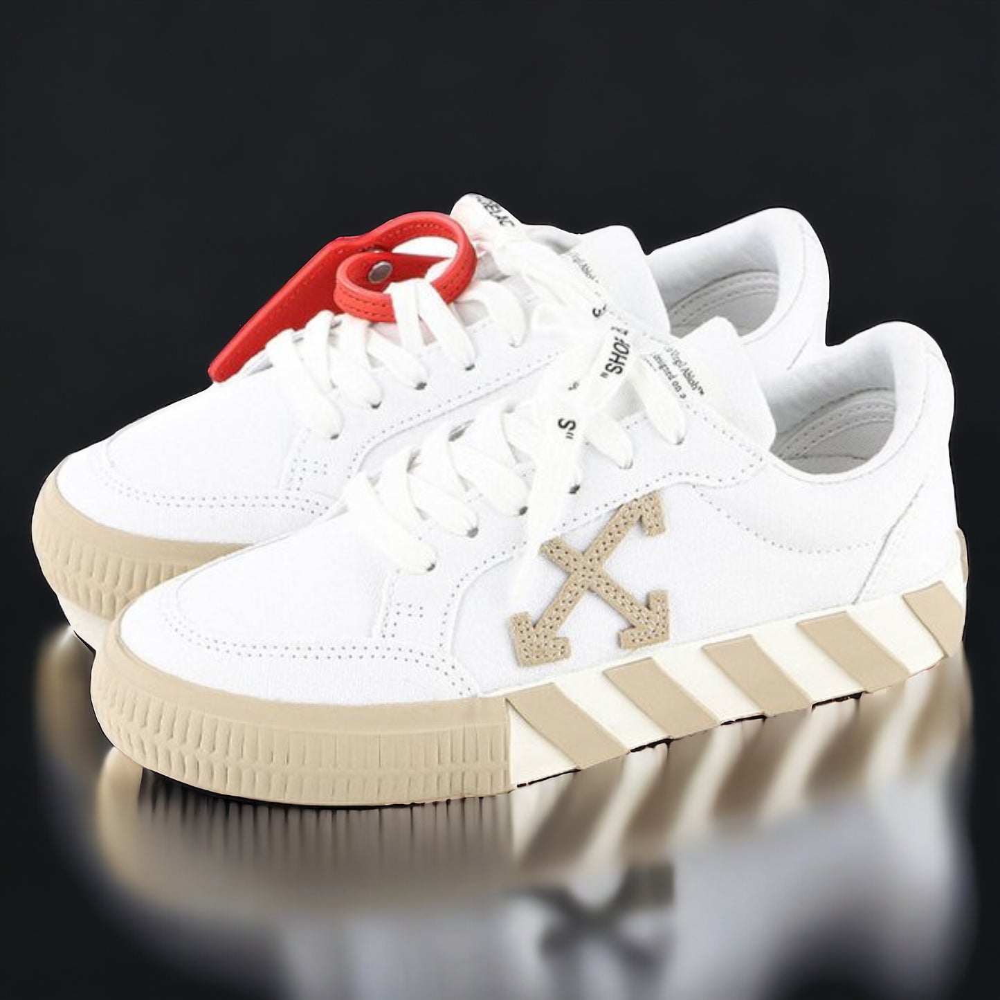 Off-White Low Vulcanized "White/Beige/Orange"