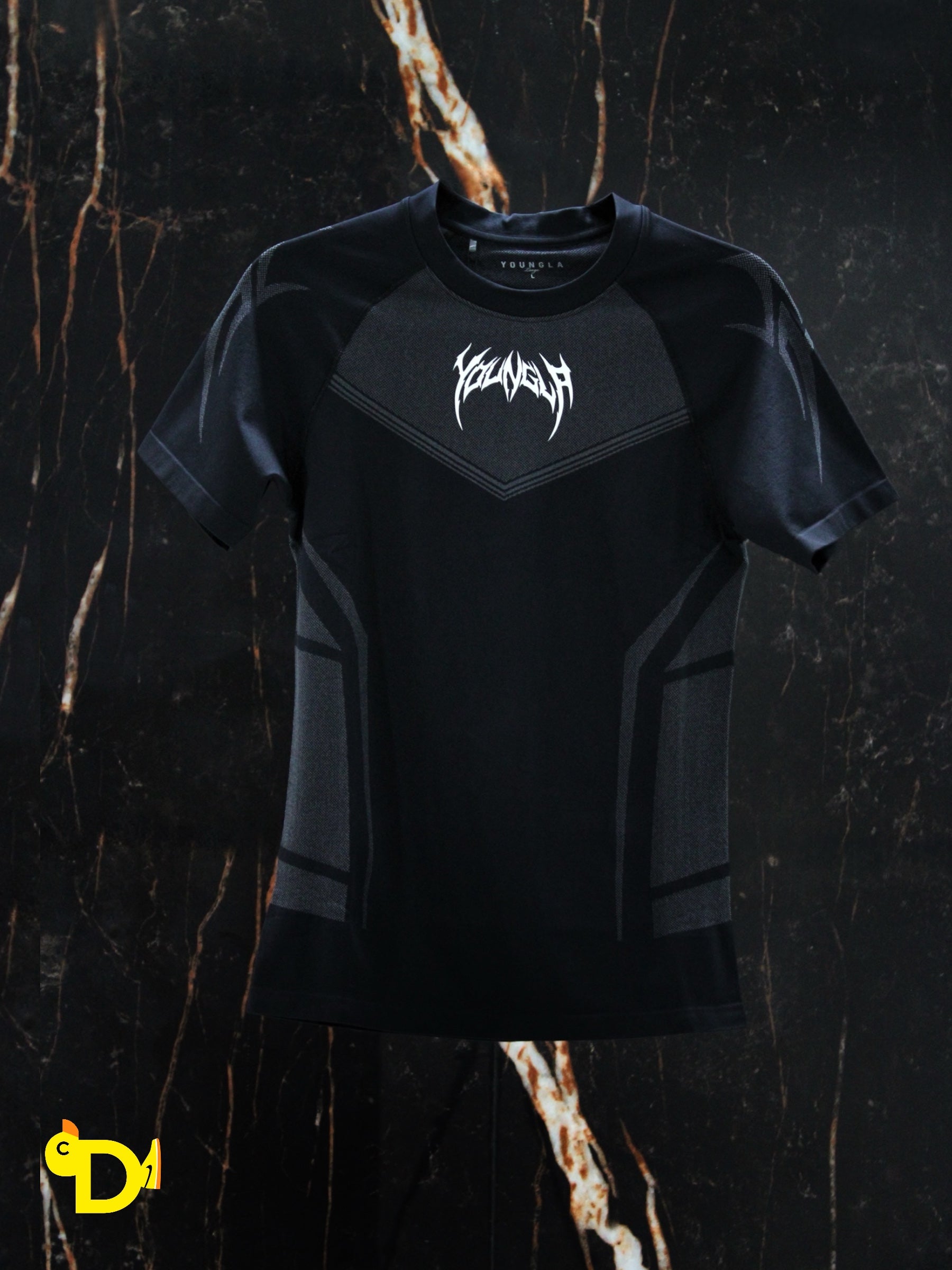 4041 - Warrior Compression Tees (Black)