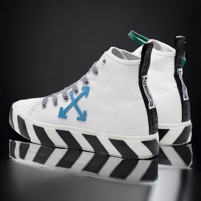Off-White Mid Vulcanized "White/Blue"