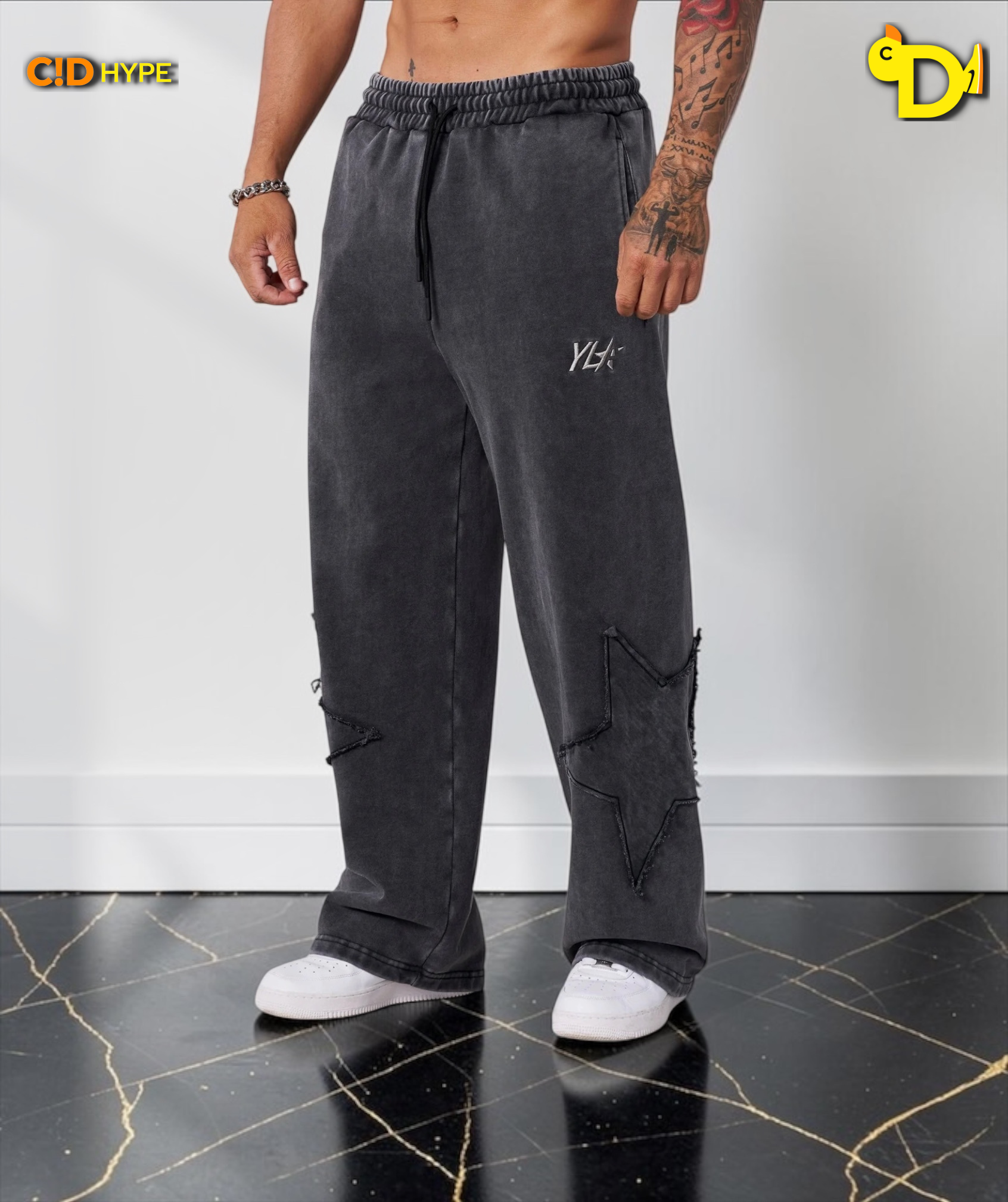 2058 - Superstar Sweats - Grey Wash