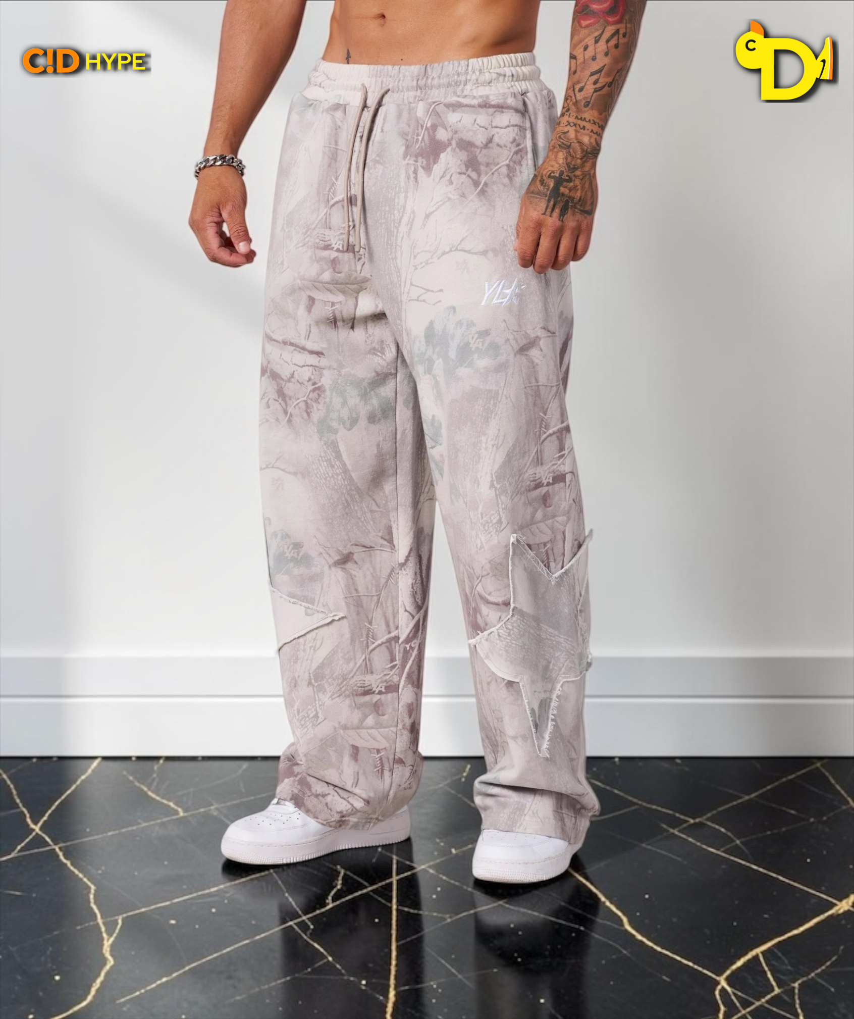 2058 - Superstar Sweats - Desert Tan Tree Camo