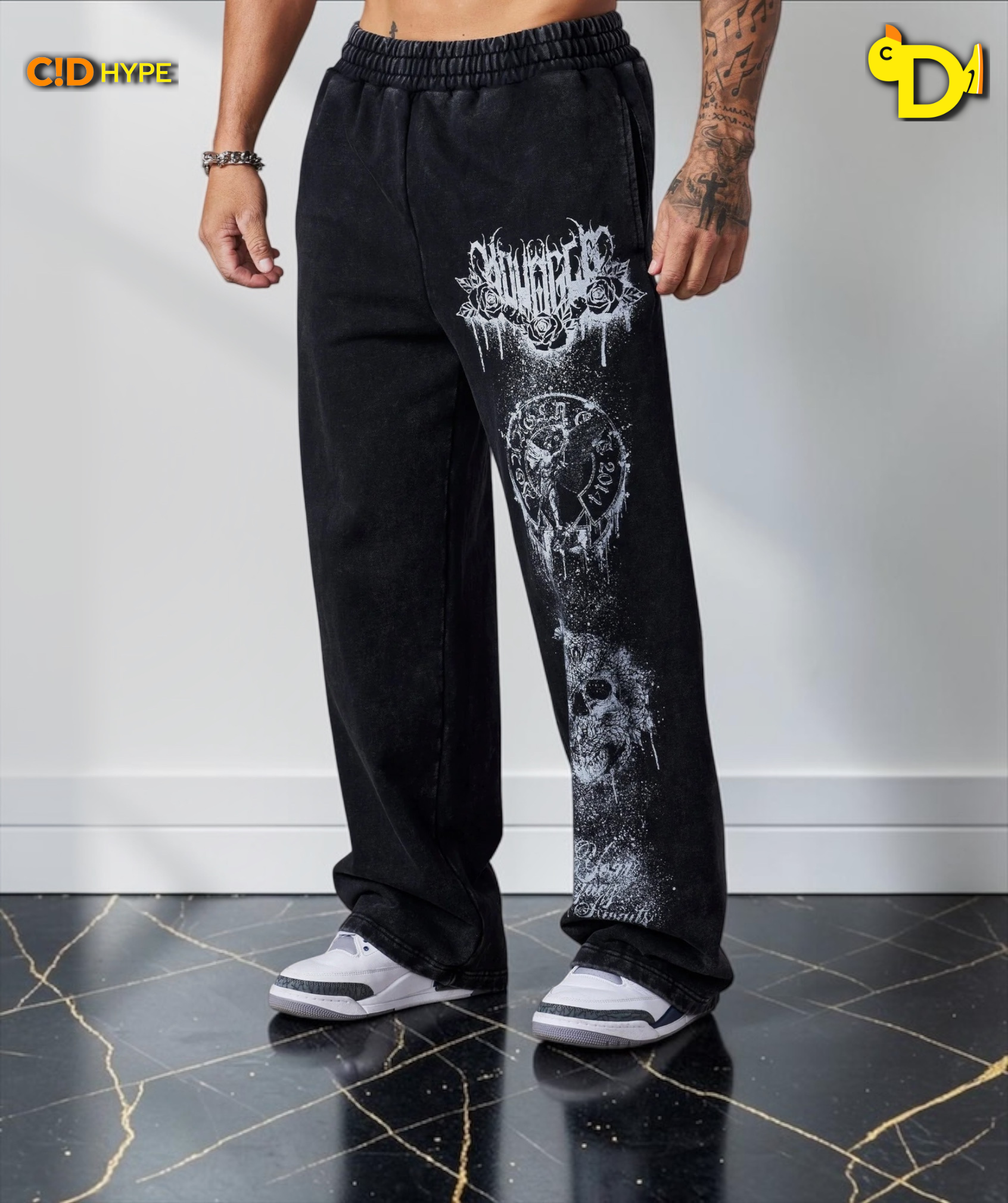 2116 - Dynasty Sweats - Black Wash
