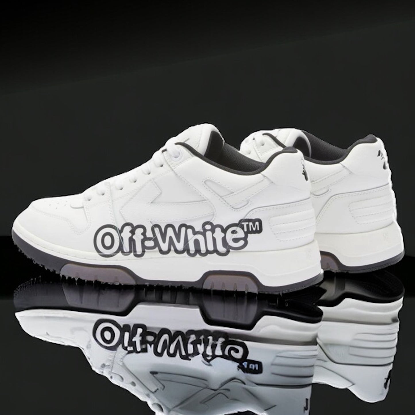 Off-White Out Of Office Low Top "White/Black"