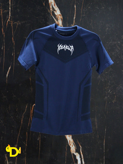 4041 - Warrior Compression Tees (Navy/Blue)