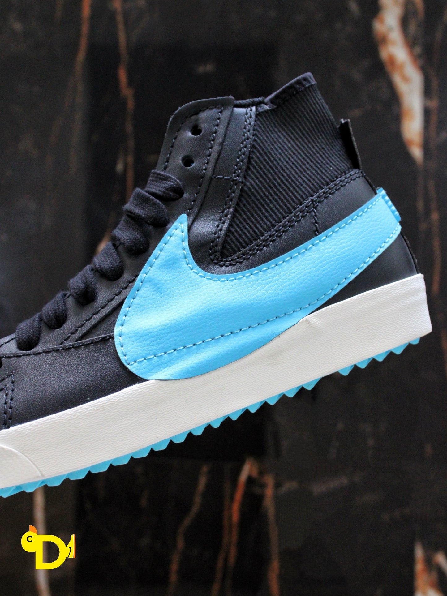 Nike Blazer Mid 77 Jumbo "Black Baltic Blue"