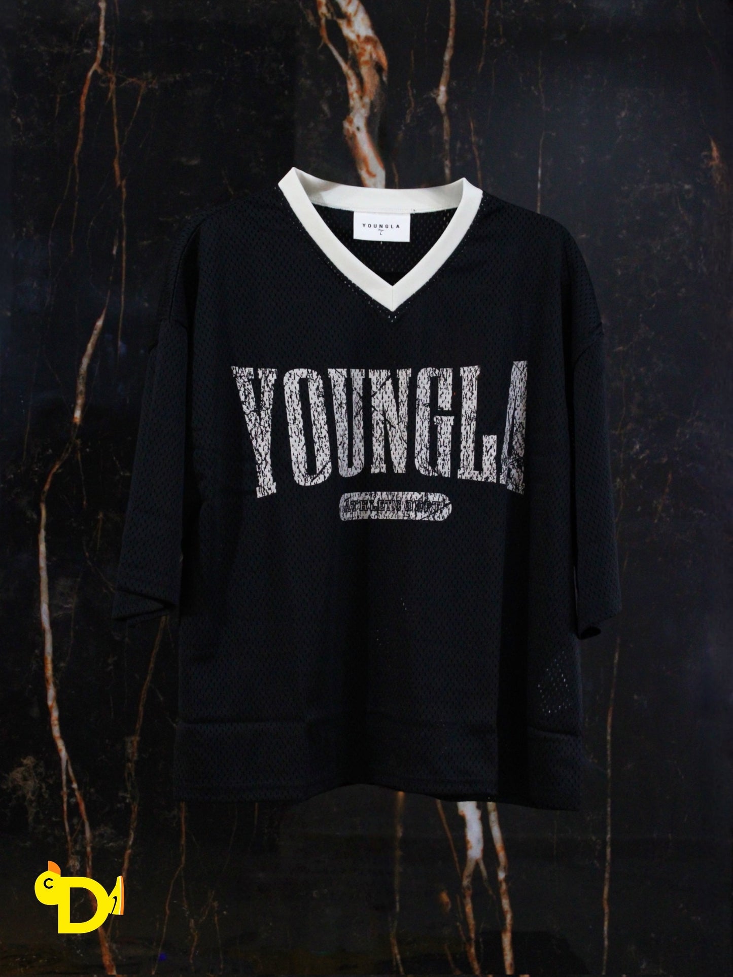 4187 - Varisity Football Cropped Jersey