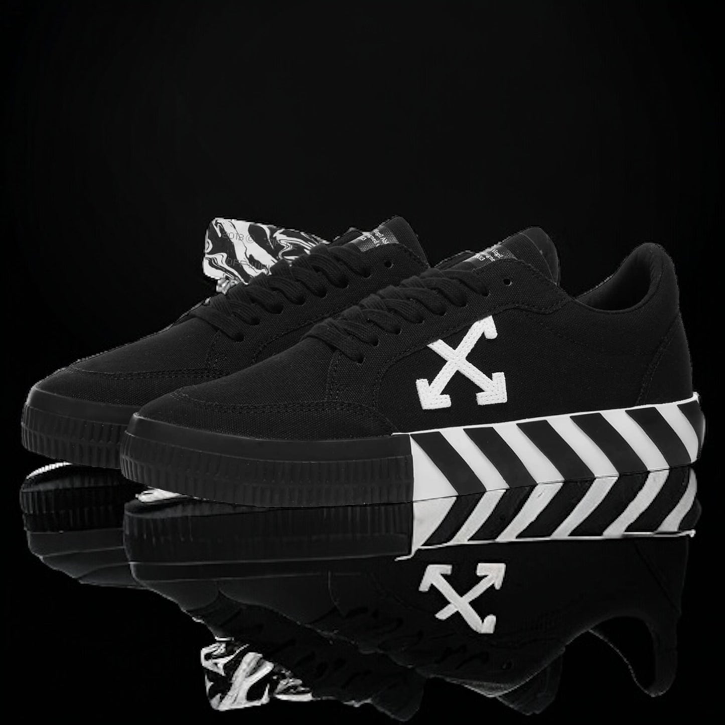 Off-White Low Vulcanized "Black/White"