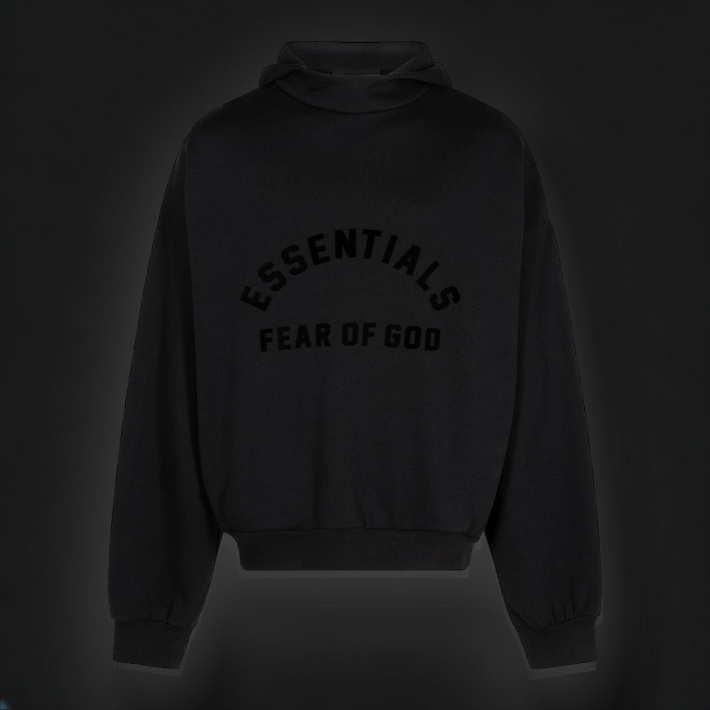 Fear Of God Essentials Hoodie "Jet Black"