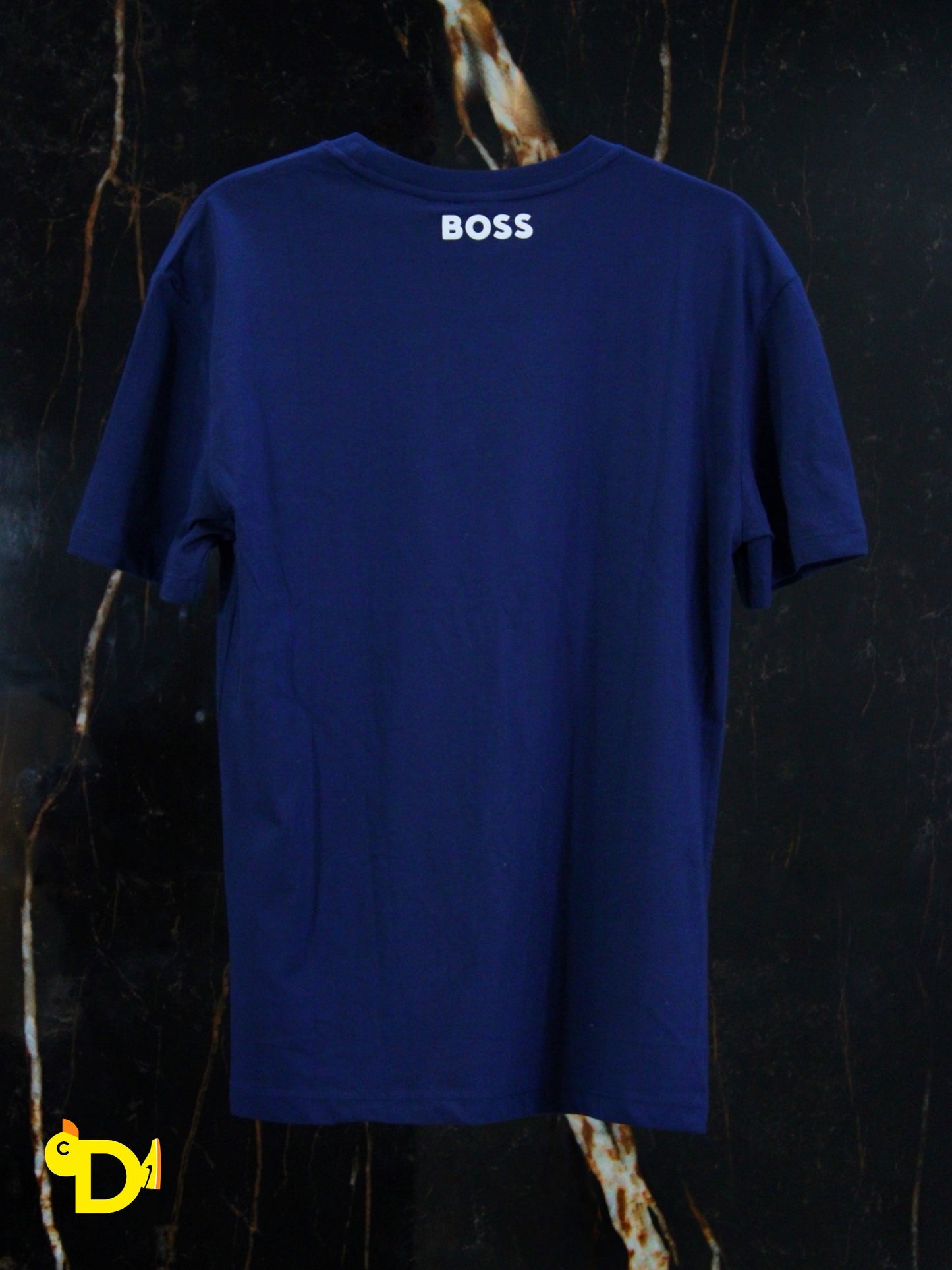 Playera Azul Boss x Porsche