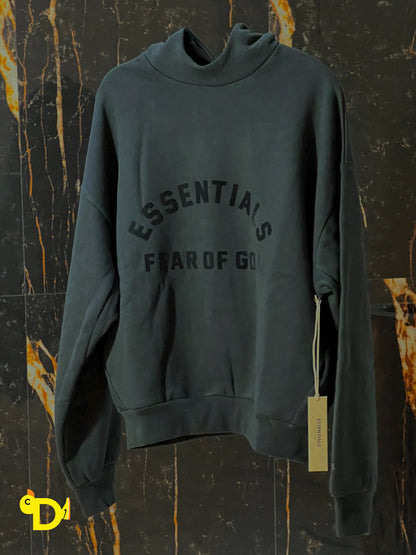 Fear Of God Essentials Hoodie "Jet Black"