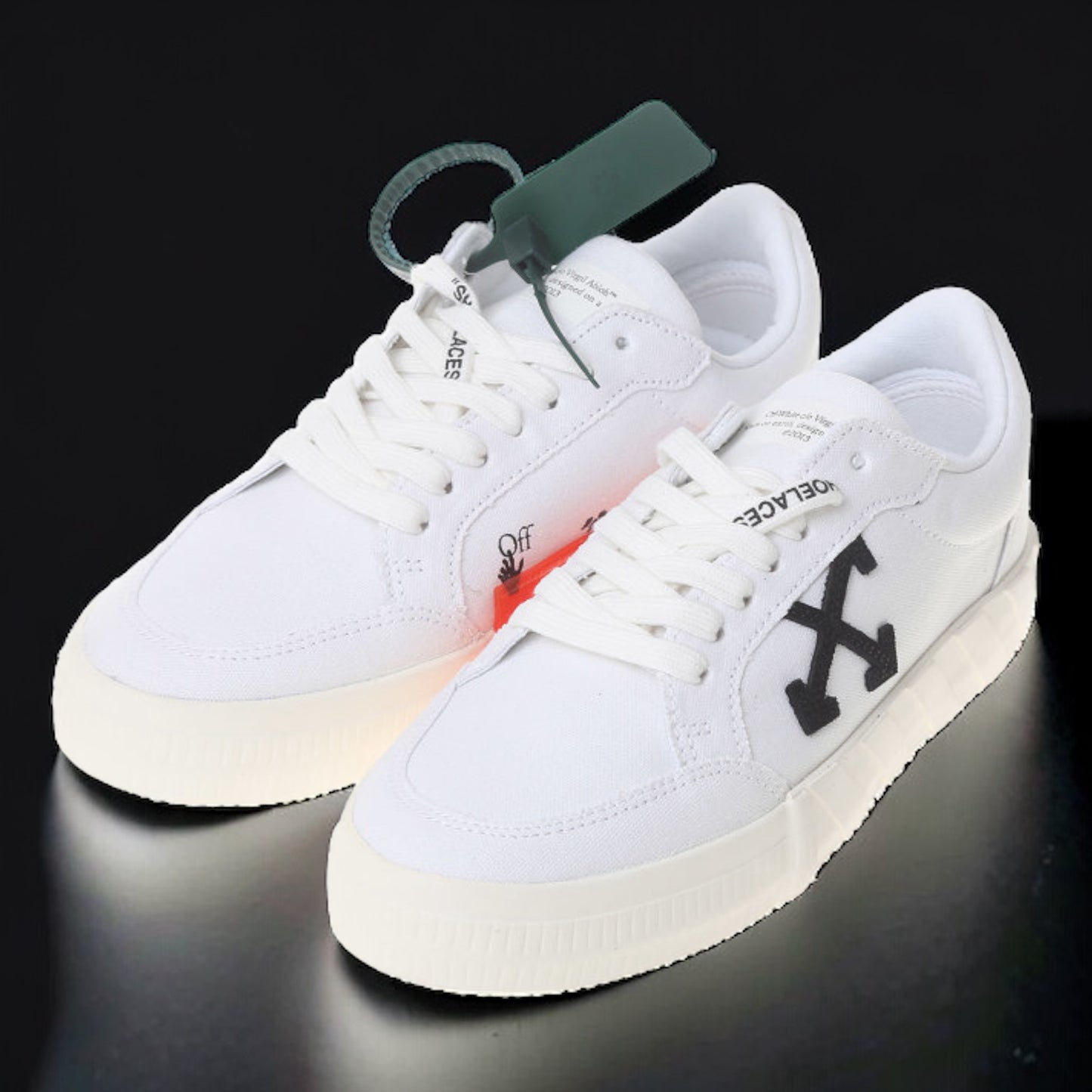 Off-White Low Vulcanized "White/White/Black"