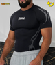 4067 - Gothic Compression Tees - Black/grey