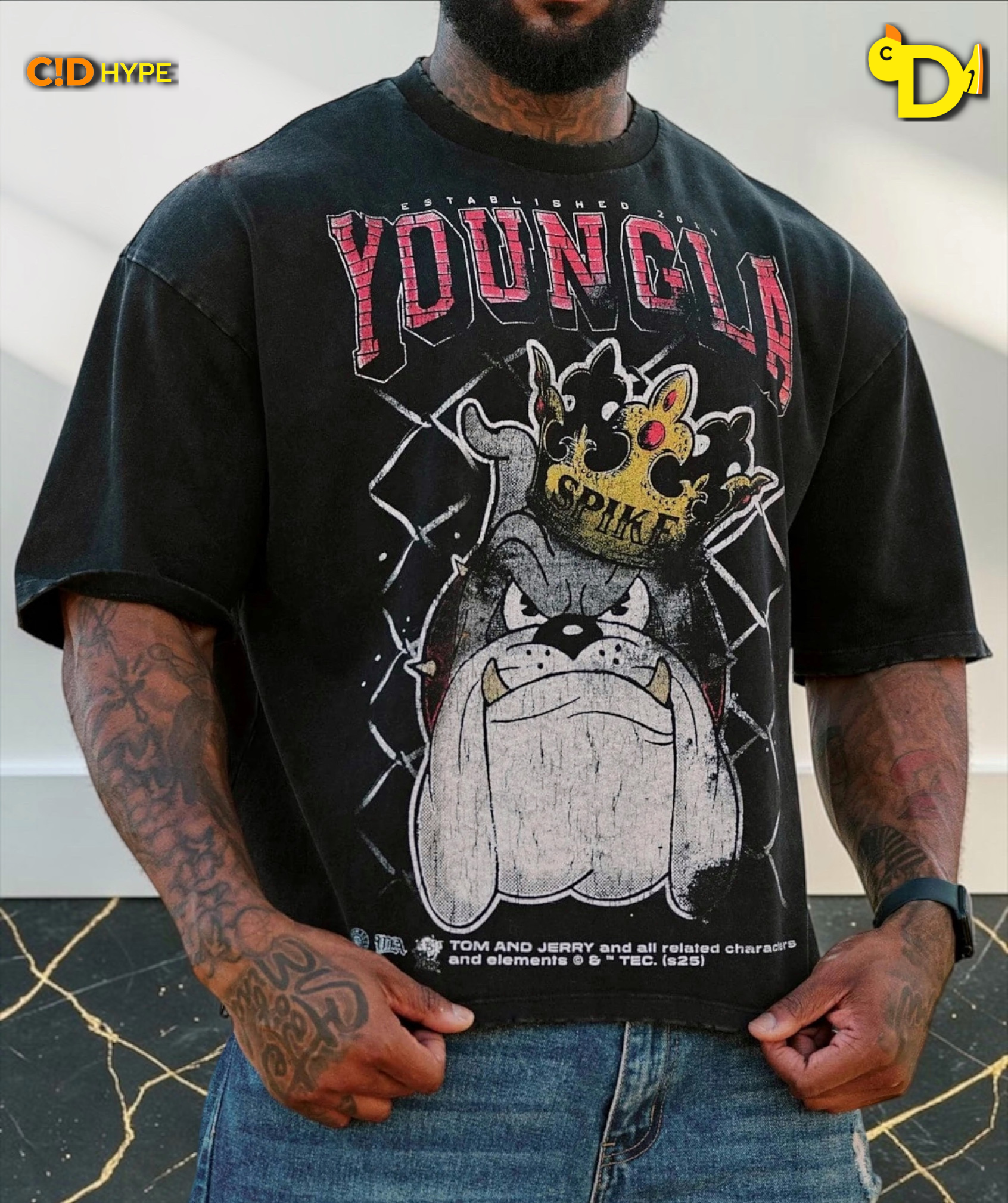 4082 - Tom & Jerry Tees - Spike