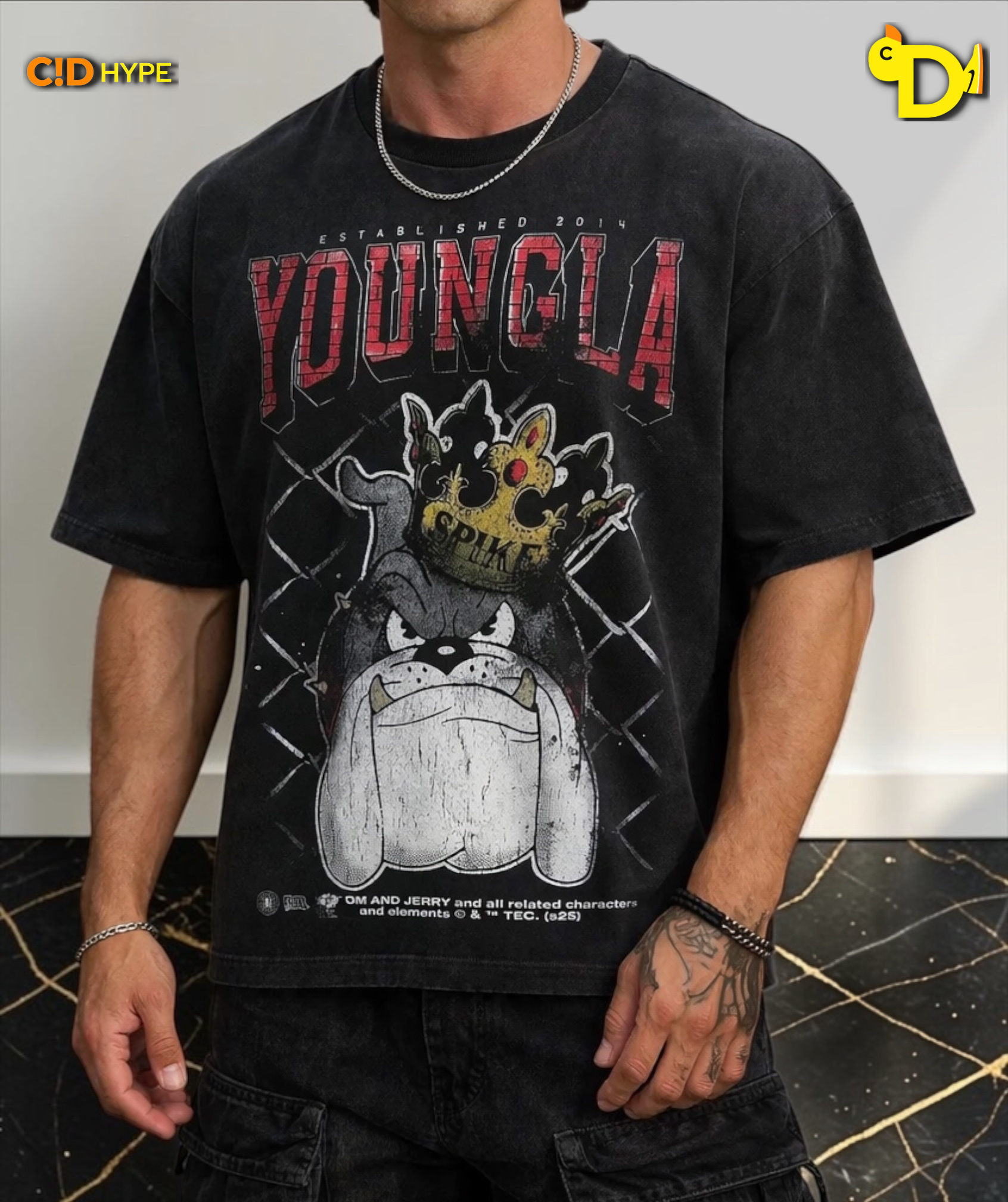 4082 - Tom & Jerry Tees - Spike