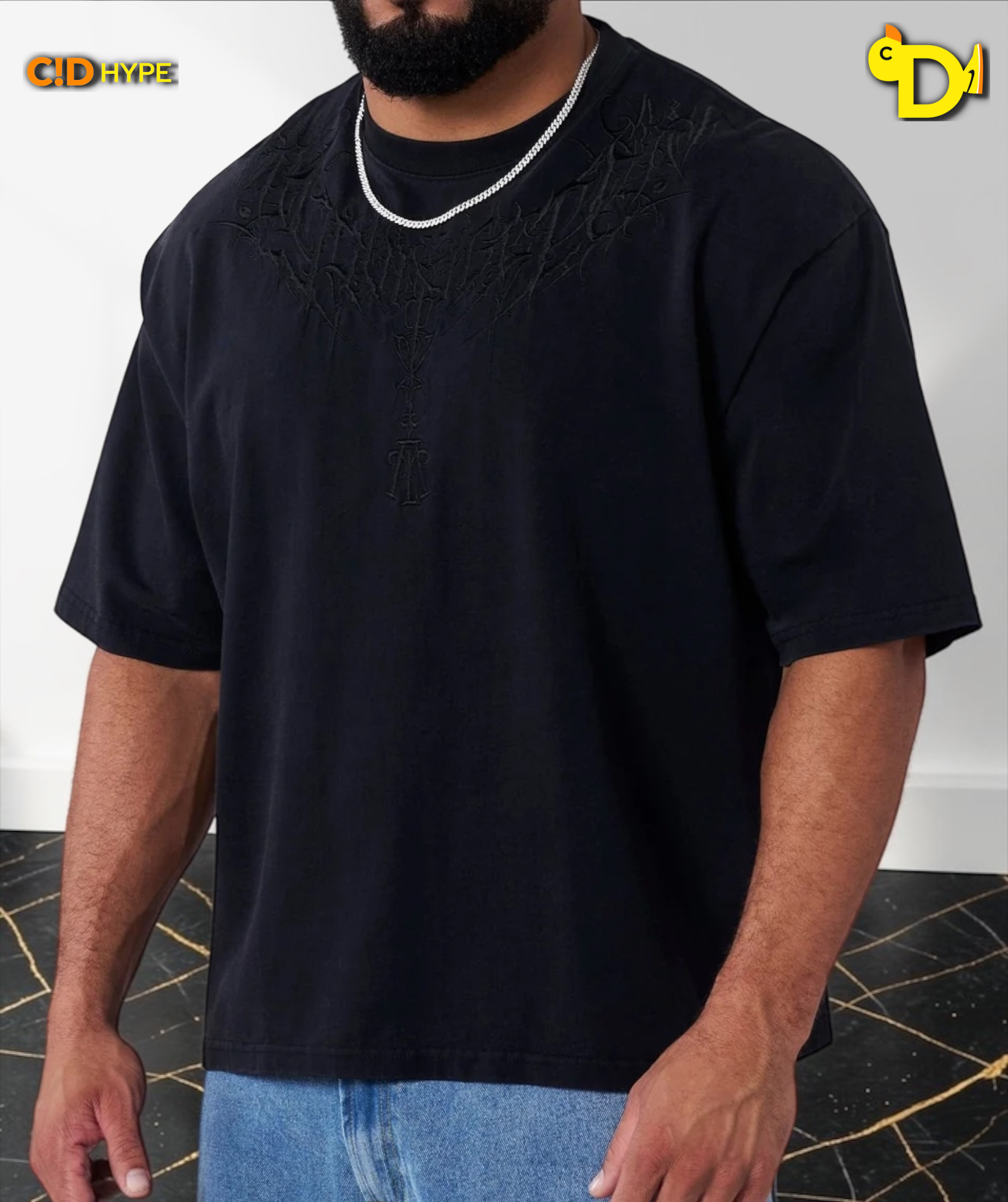 4106 - Dark Wave Tees - Black Wash